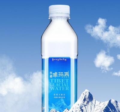 卓玛泉西藏冰川天然弱碱性矿泉水500ml*24瓶 整箱装家庭装桶装水大桶饮用水会议用水